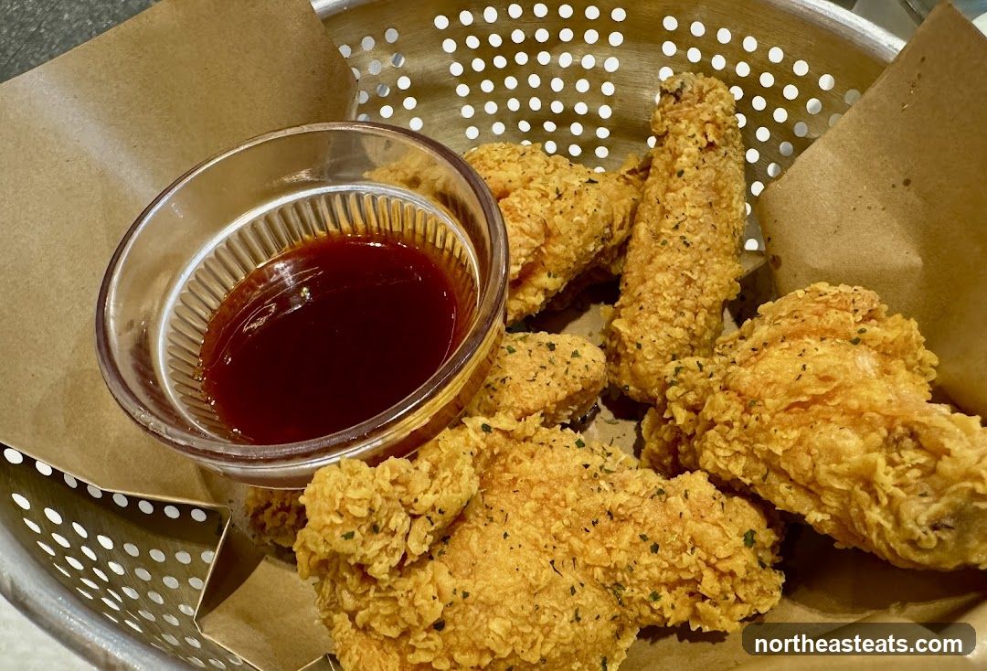 Fried Chicken with Dipping Sauce