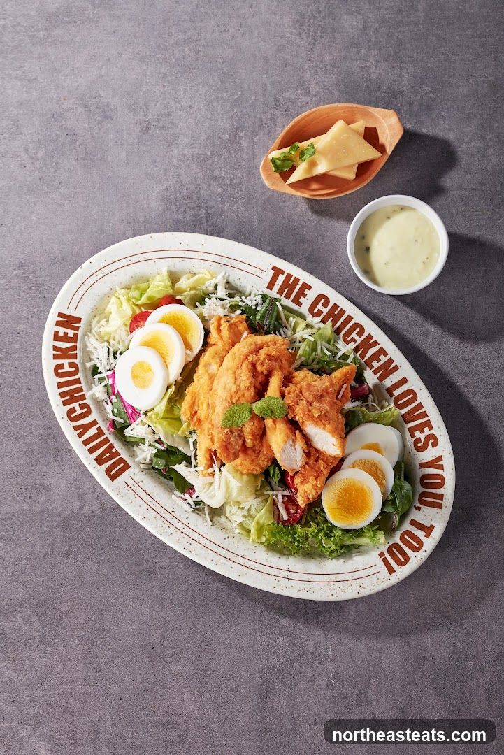 Fried Chicken Salad