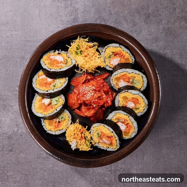 Gimbap and Kimchi
