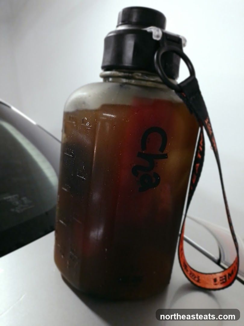 Iced Tea in a Branded Bottle