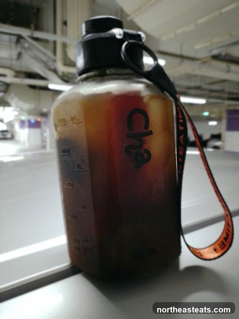 Iced Coffee in a Branded Bottle