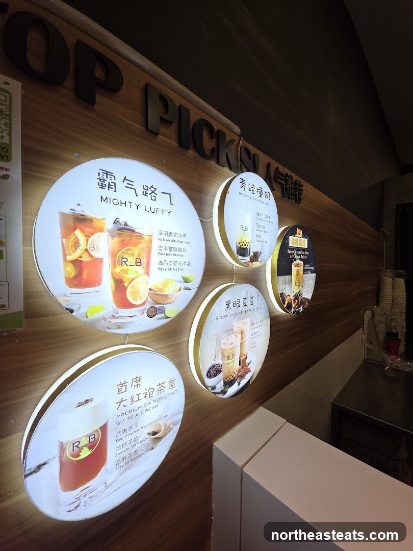 Beverage Menu Displays