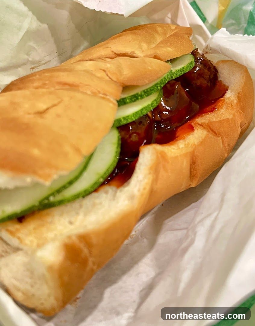 Meatball Sub Sandwich