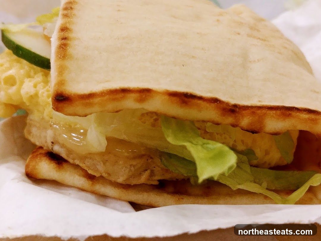 Sandwich with Lettuce and Cucumber