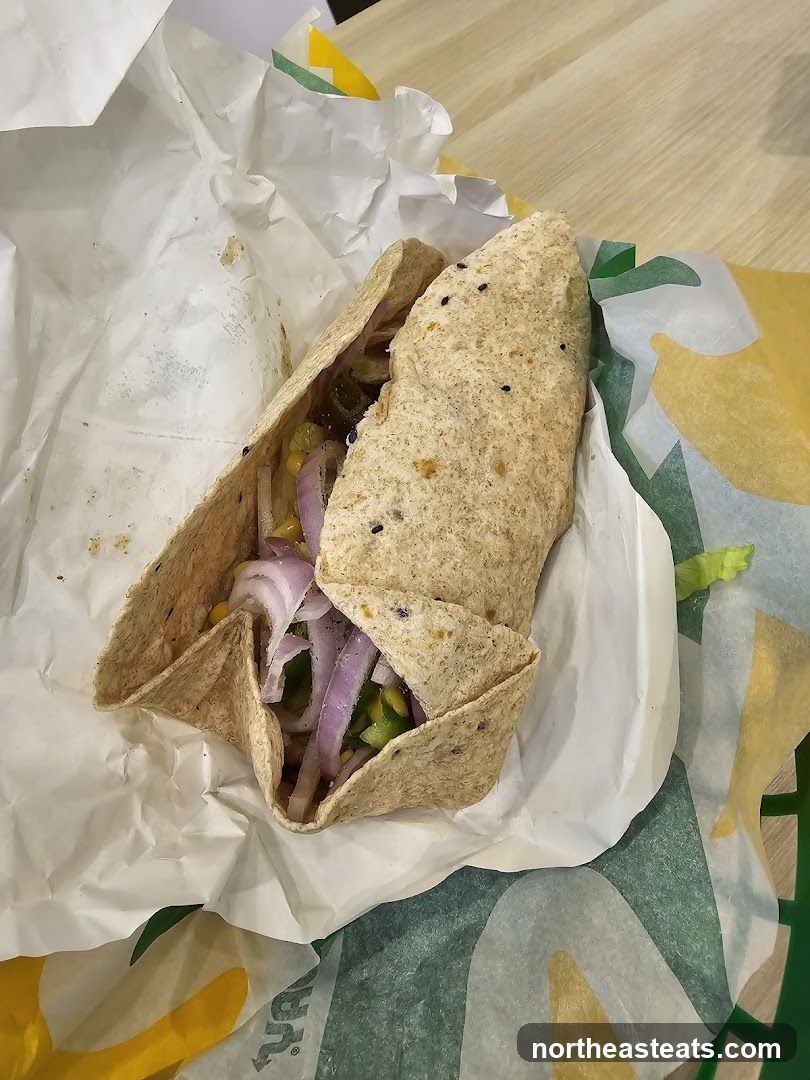 Wrap with Vegetables