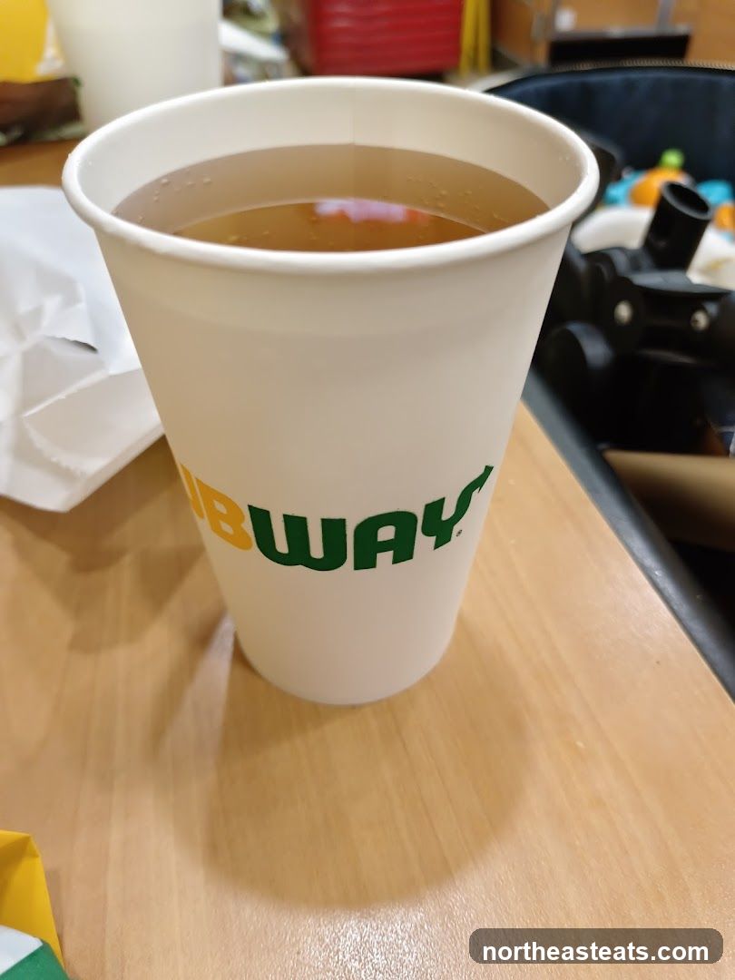 Subway Cup with Drink