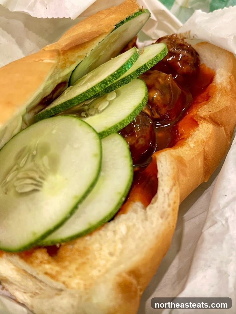 Meatball Sub Sandwich