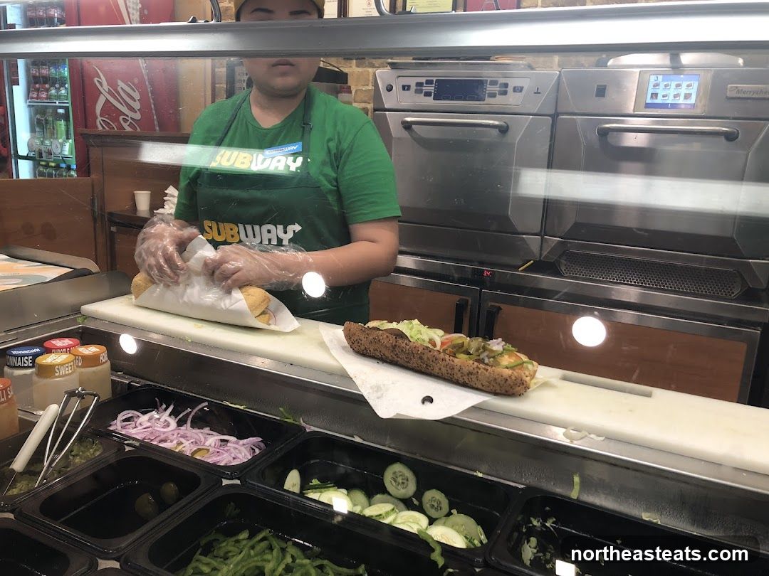 Subway Sandwich Preparation