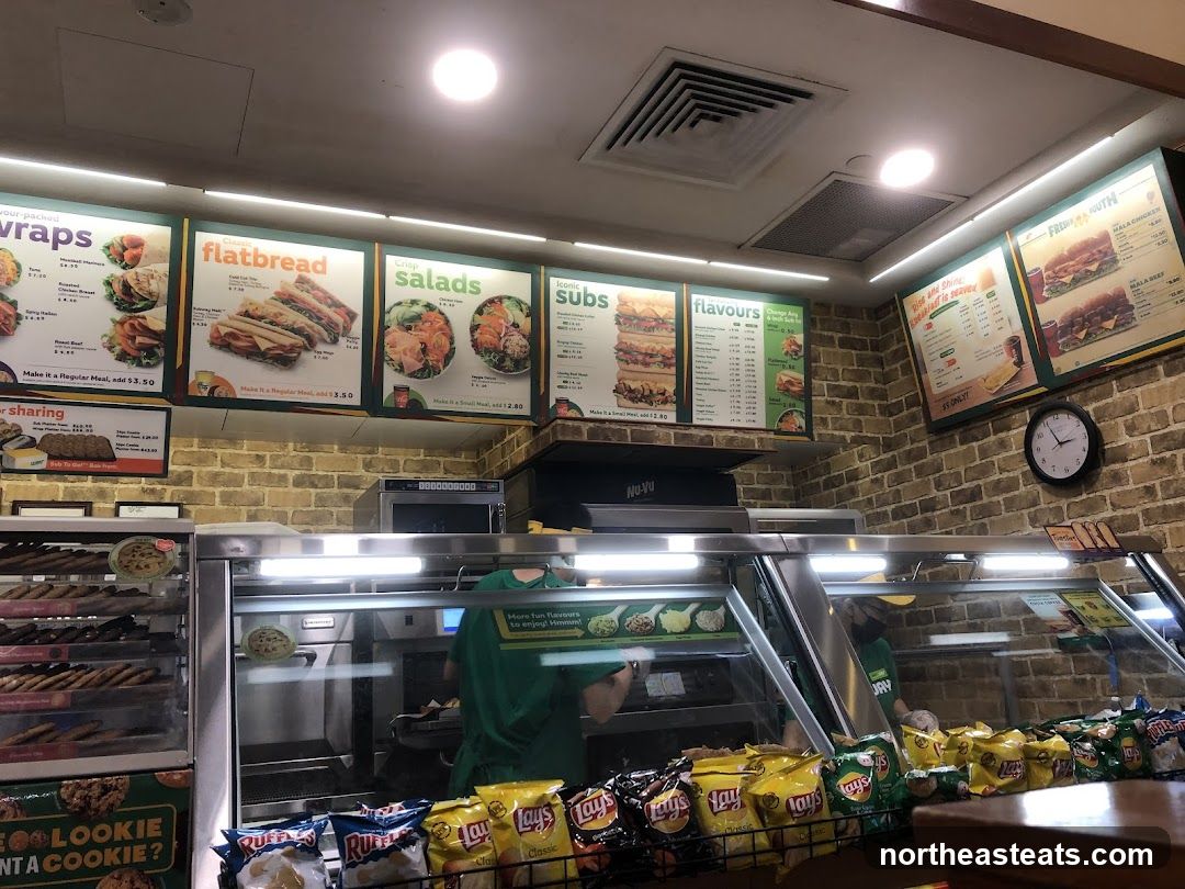 Subway Restaurant Interior