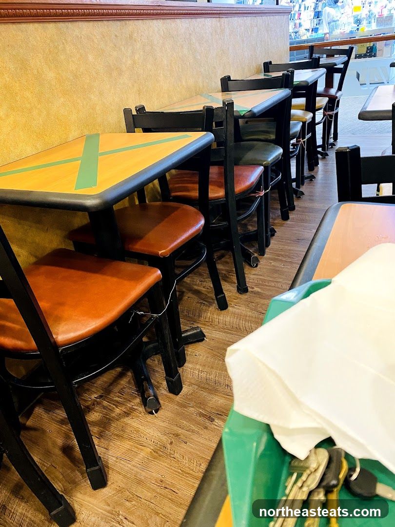Restaurant Seating Area