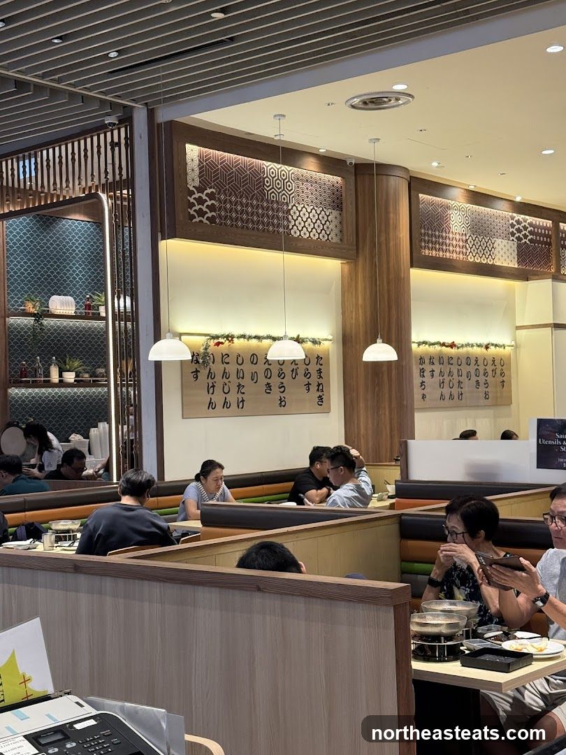 Restaurant Interior with Diners