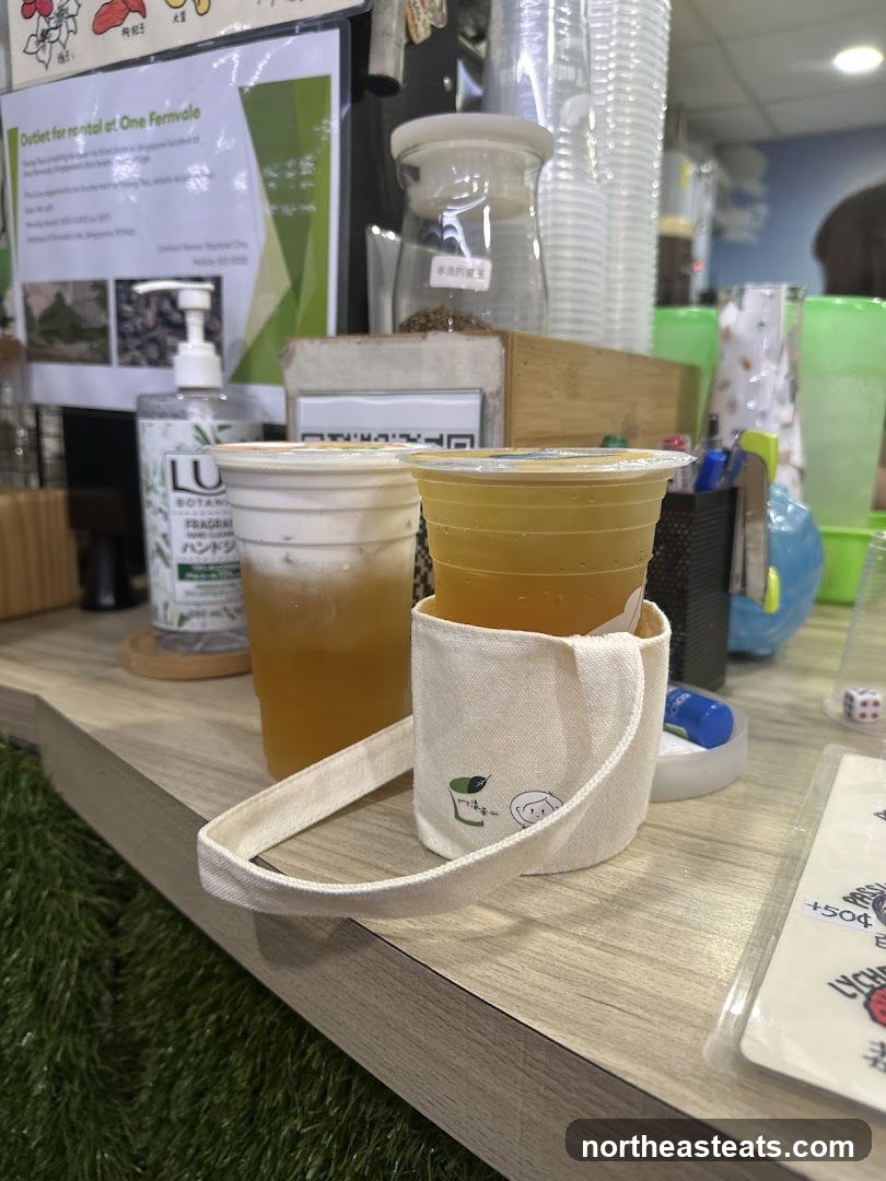 Beverages and Hand Sanitizer