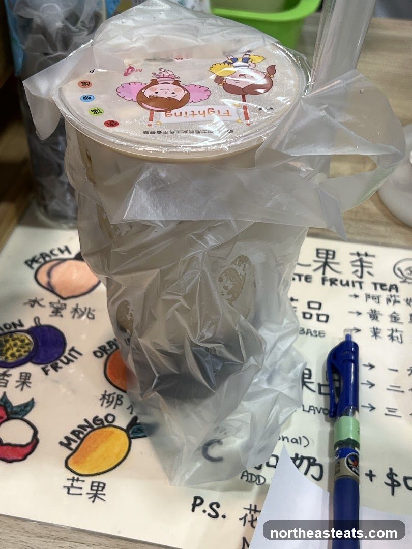 Beverage with Menu