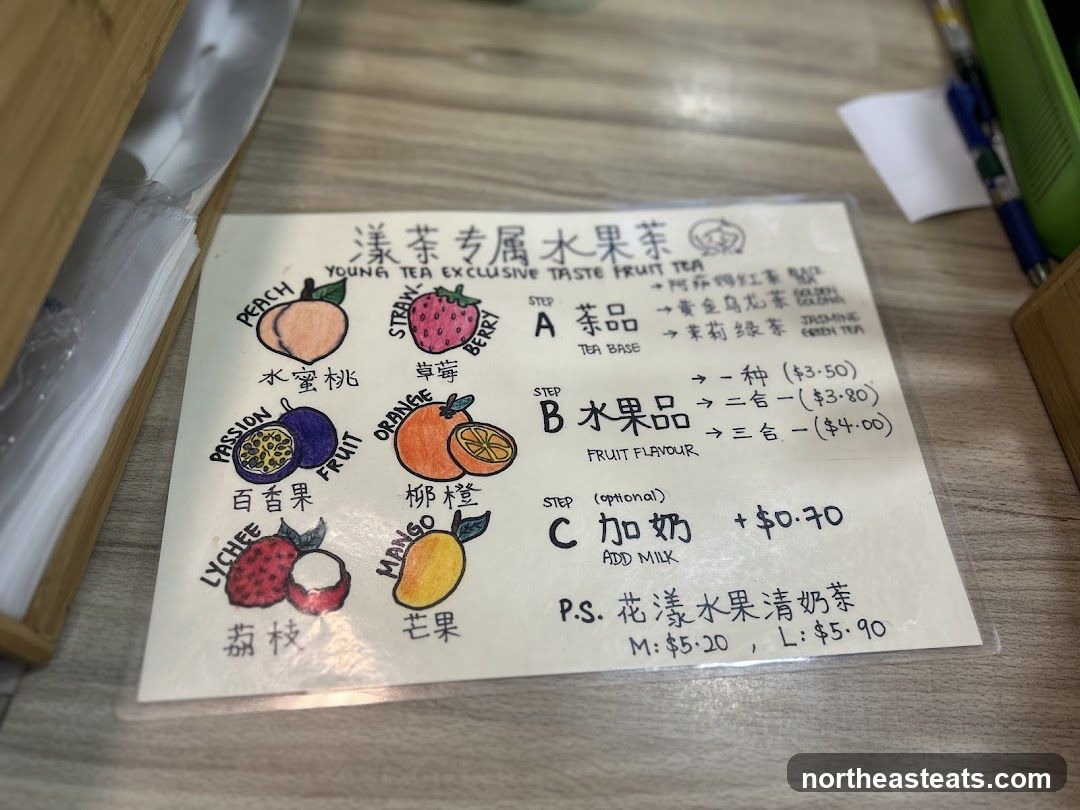 Young Tea Exclusive Taste Fruit Tea