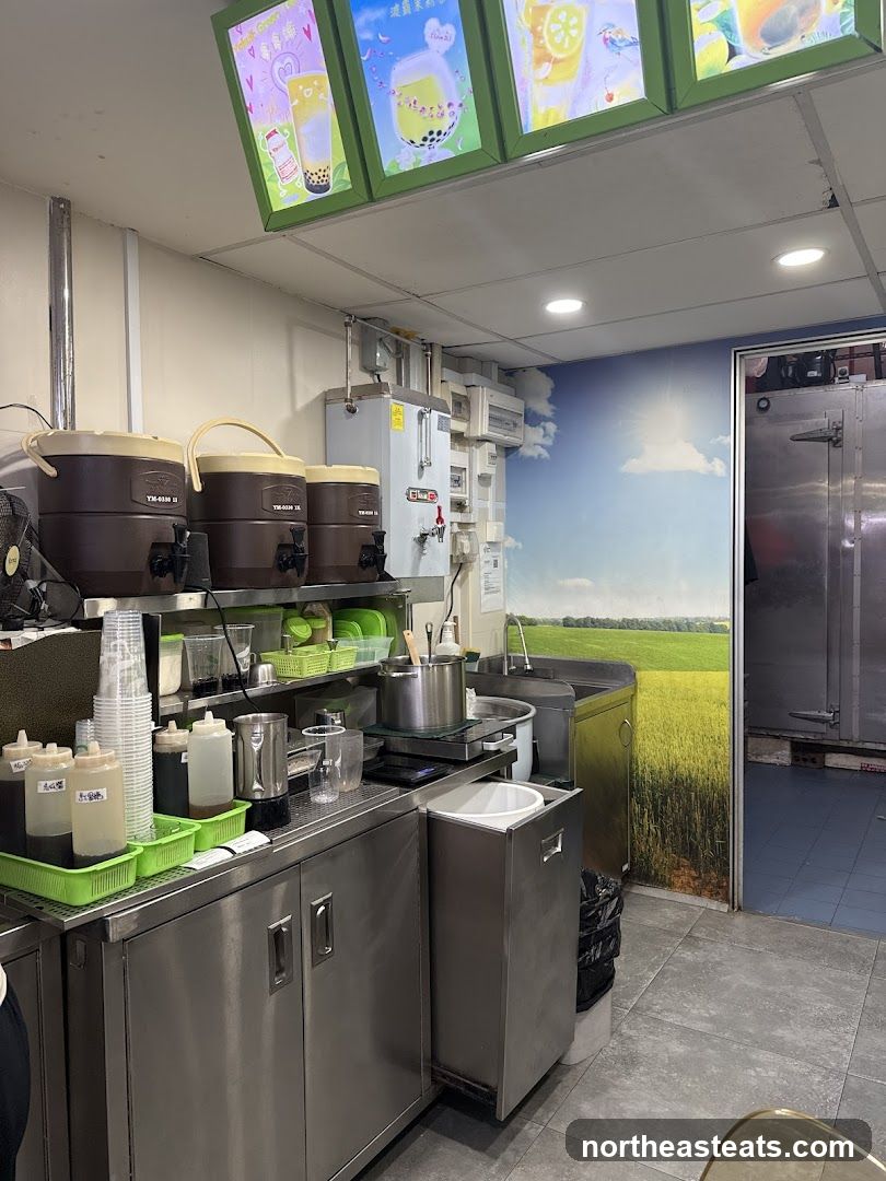 Bubble Tea Shop Counter
