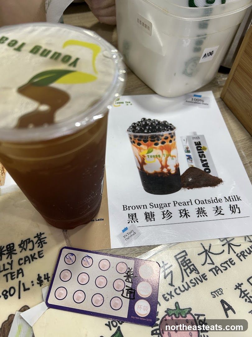 Young Tea Drink and Menu