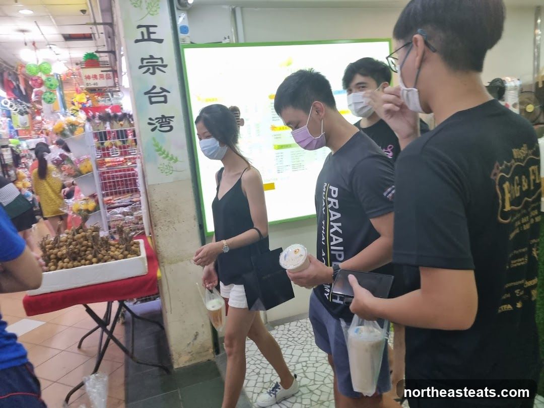 People in a market