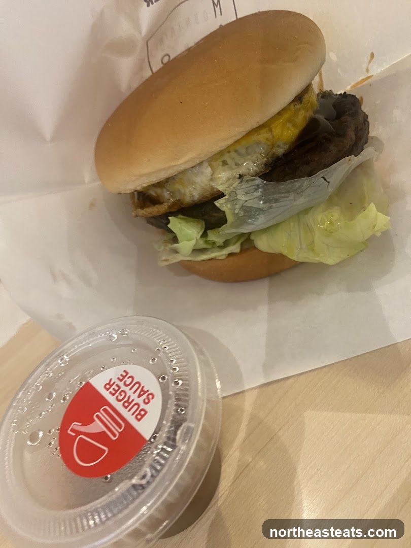 Burger and Sauce