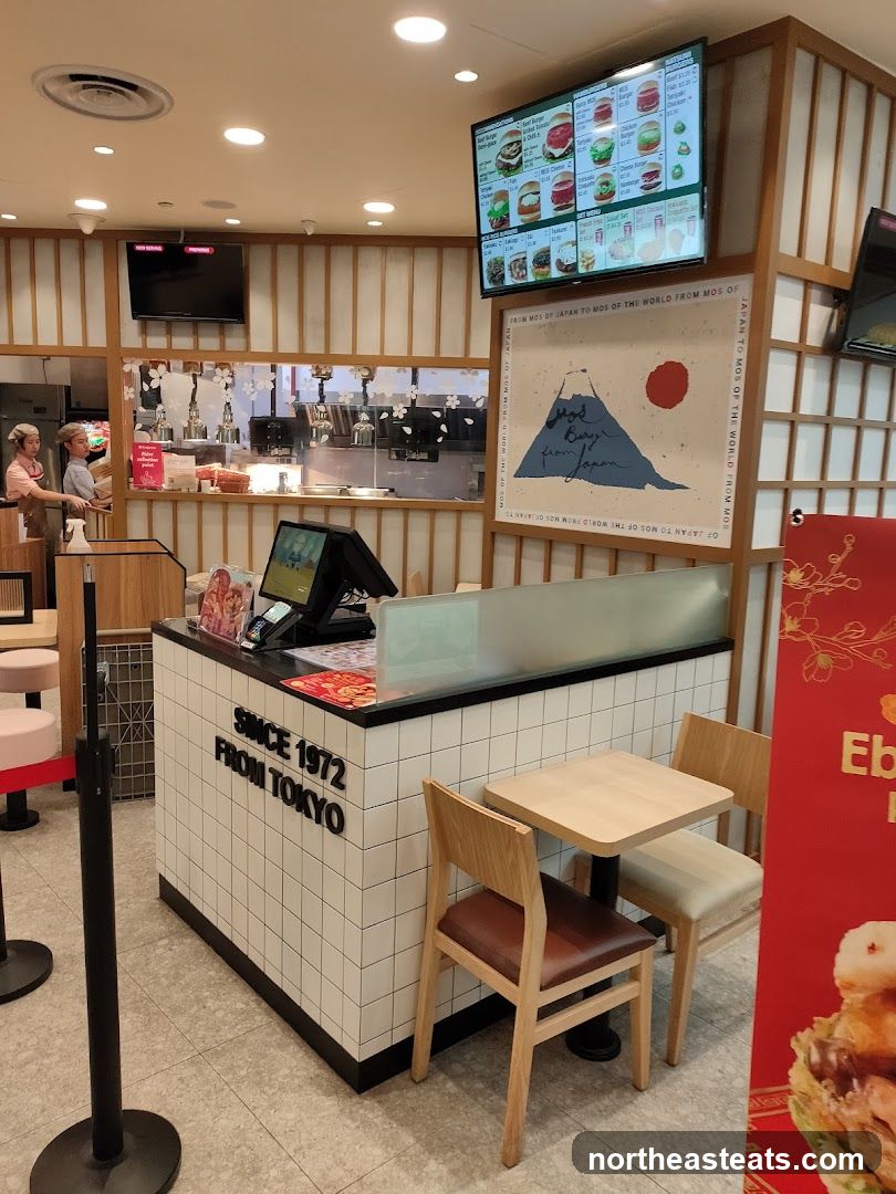 Restaurant Interior with Menu