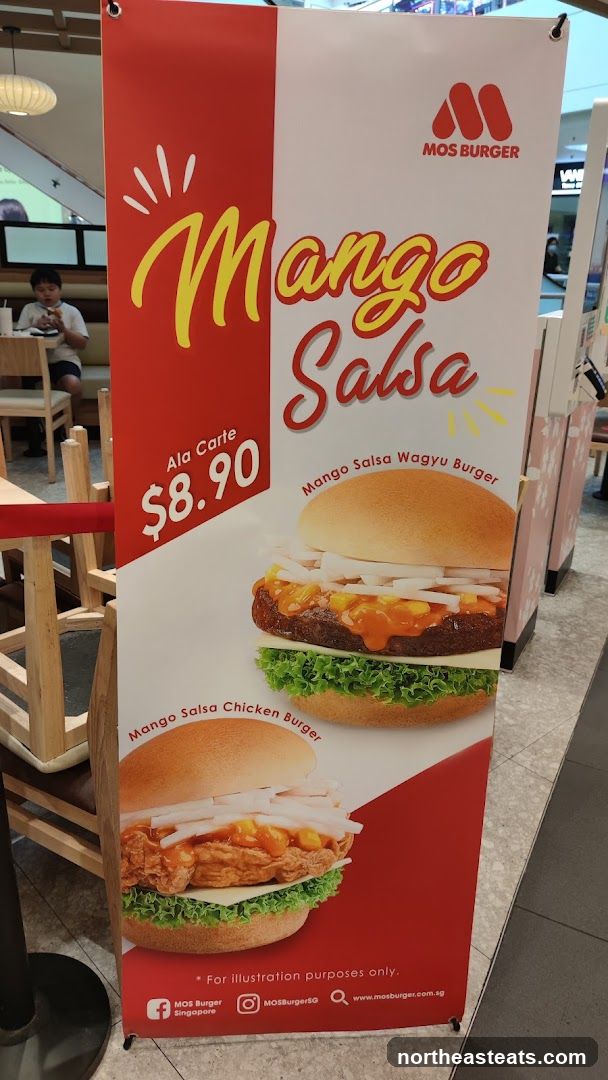 MOS Burger Mango Salsa Promotion