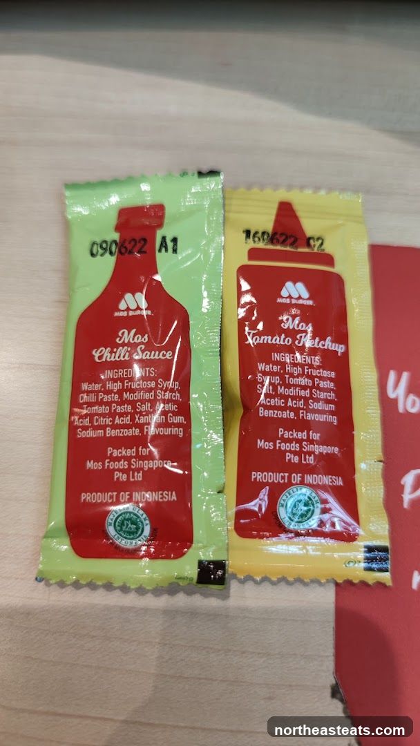 Mos Burger Sauce Packets