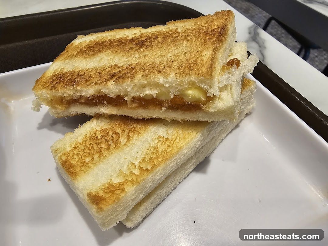 Toast with Jam and Butter