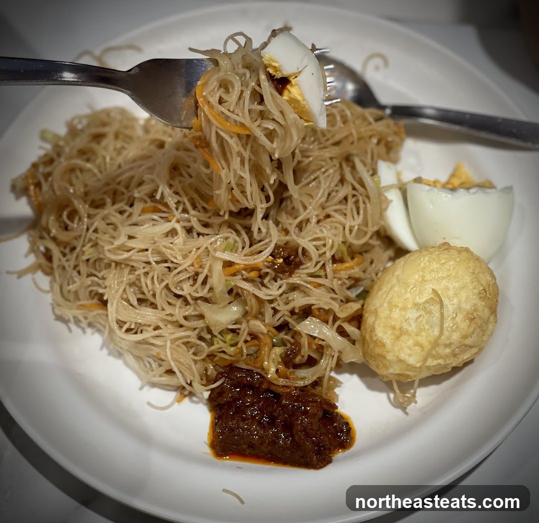 Noodles with Egg and Chili Paste