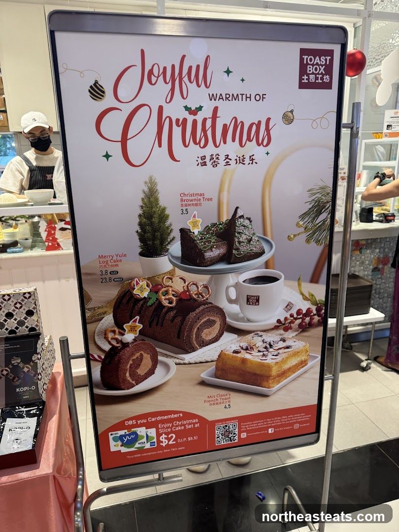 Toast Box Christmas Promotion