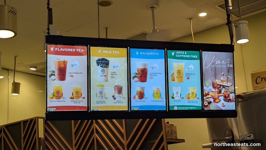 KOI Thé Menu