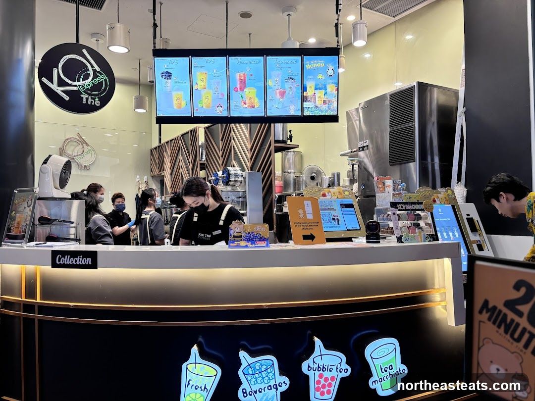 Bubble Tea Shop Counter