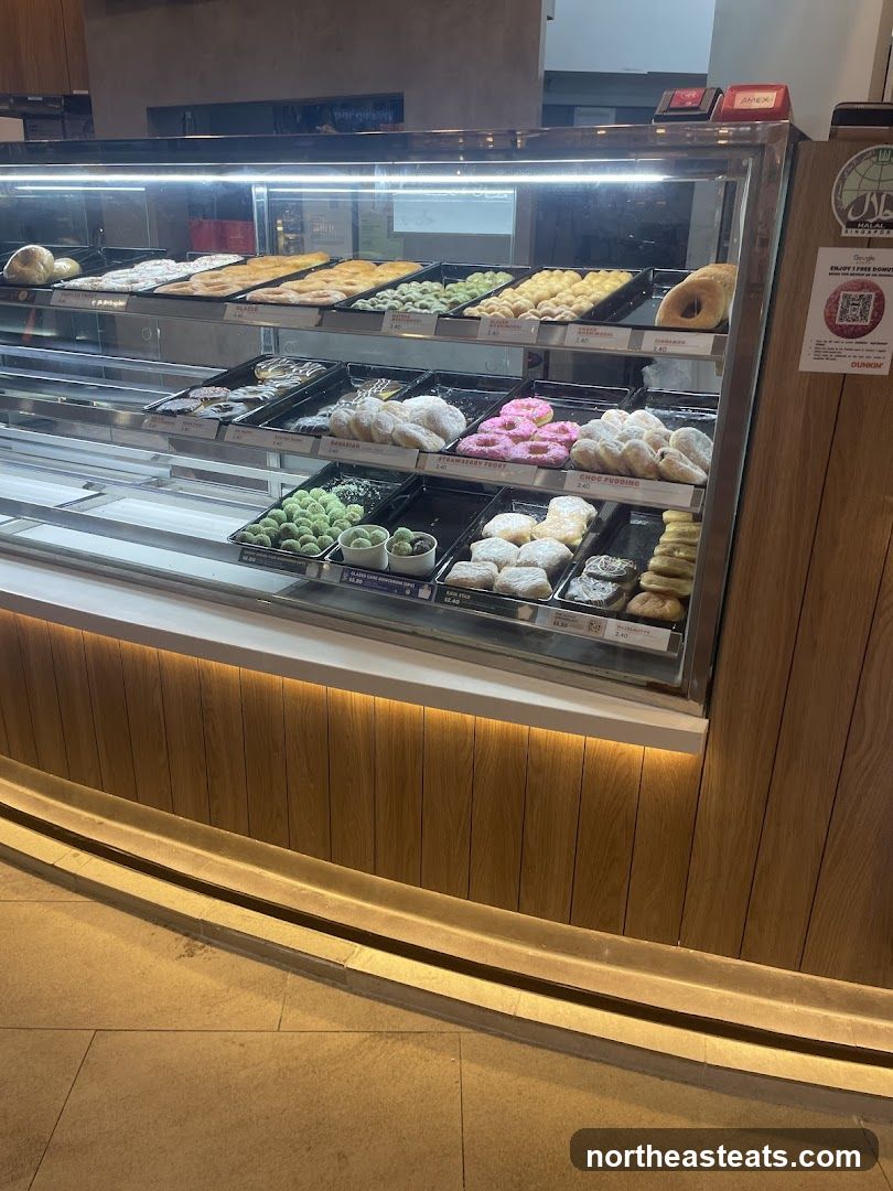 Donuts and Pastries Display