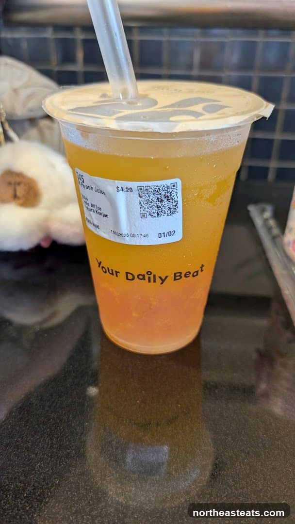 Peach Juice Drink