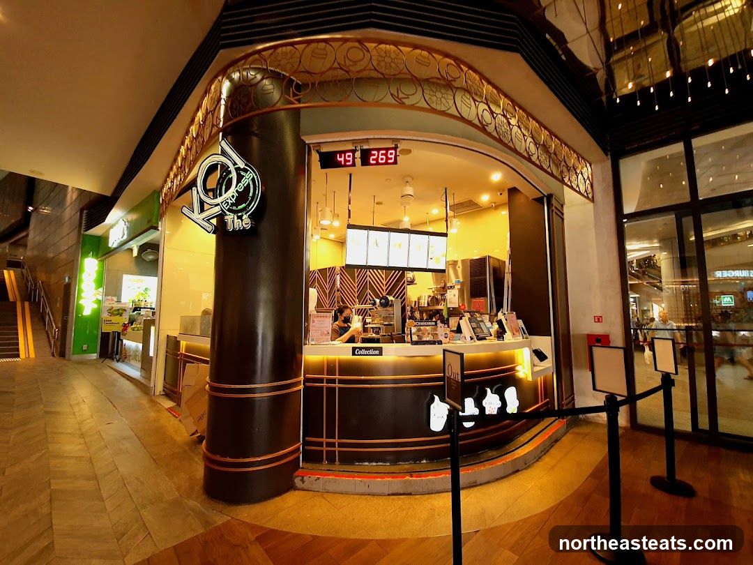 Bubble Tea Shop Counter