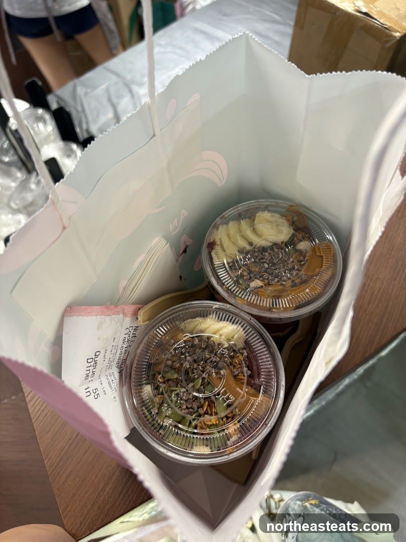 Two Acai Bowls in a Bag