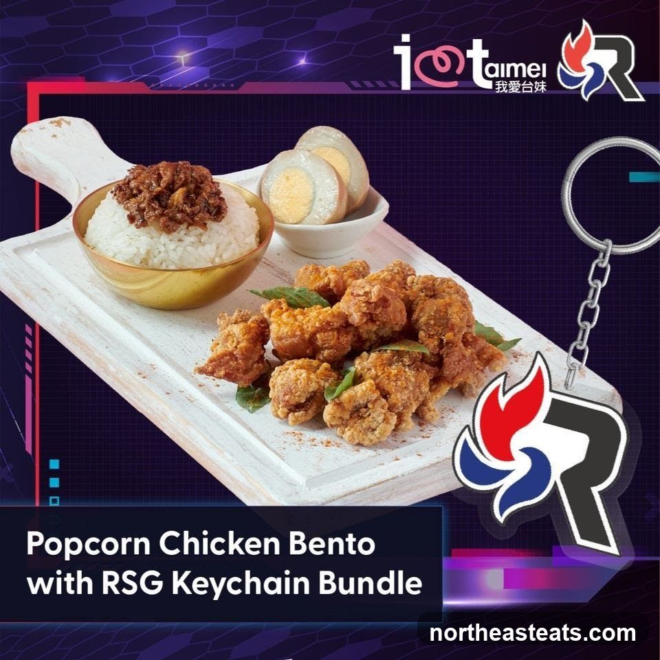 Popcorn Chicken Bento with RSG Keychain Bundle