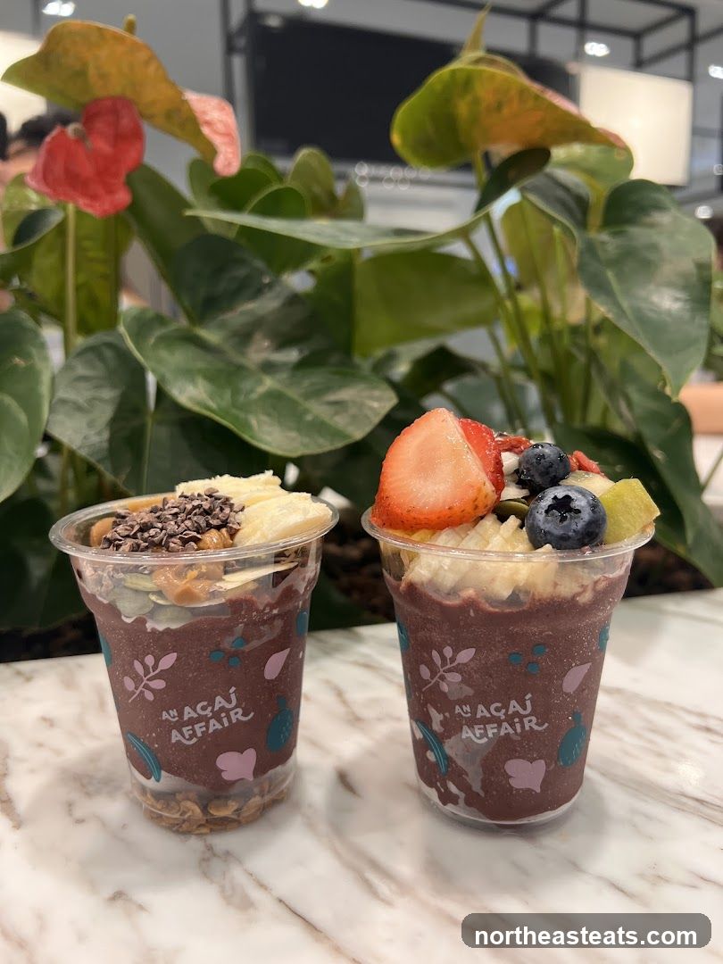 Two Acai Bowls
