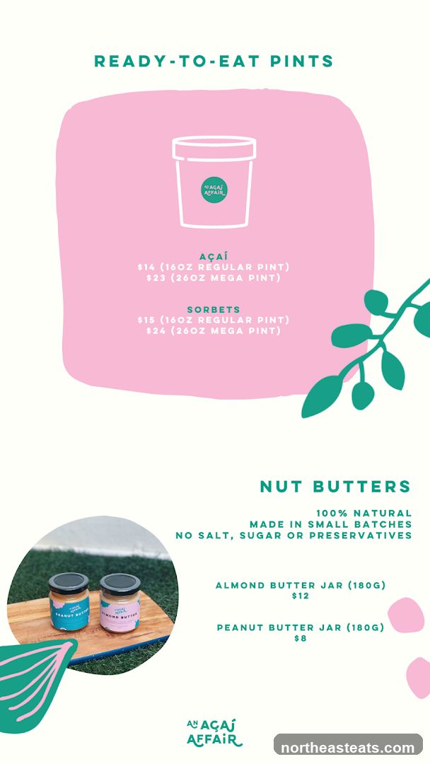 Ready-to-Eat Pints & Nut Butters