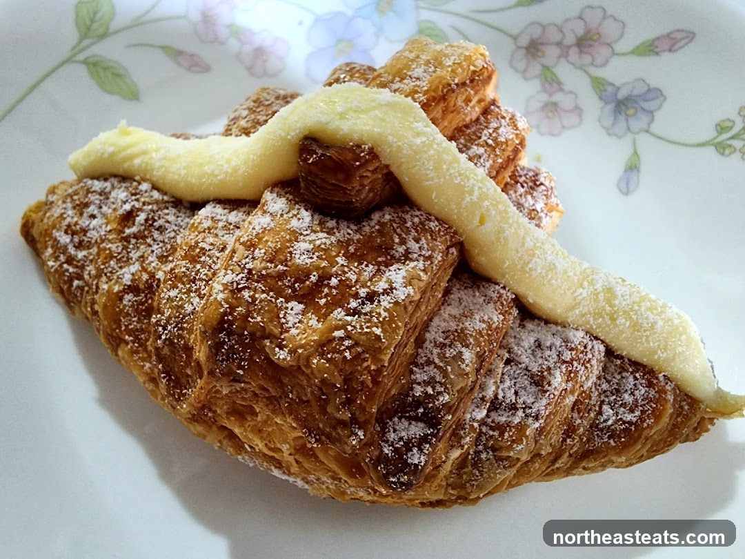 Croissant with Icing