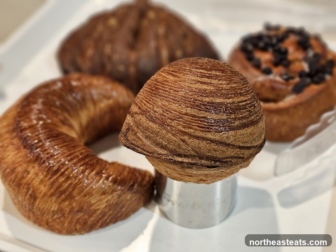 Pastries on a Tray
