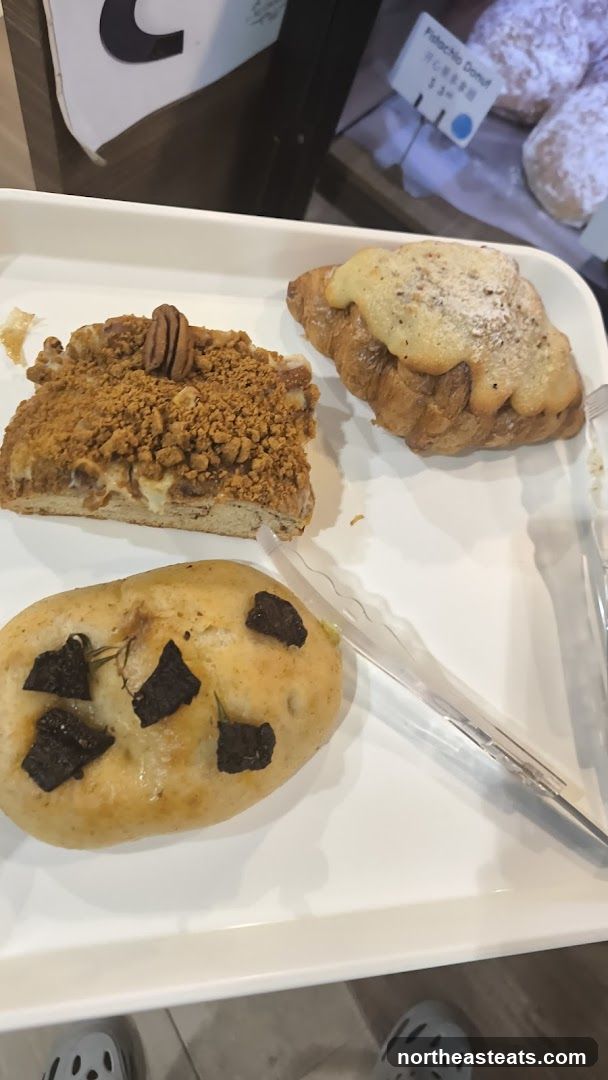 Pastries on a Tray