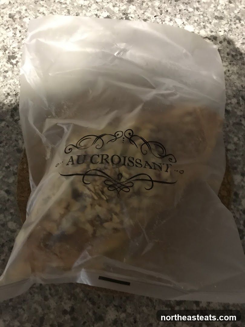 Pastries in a bag