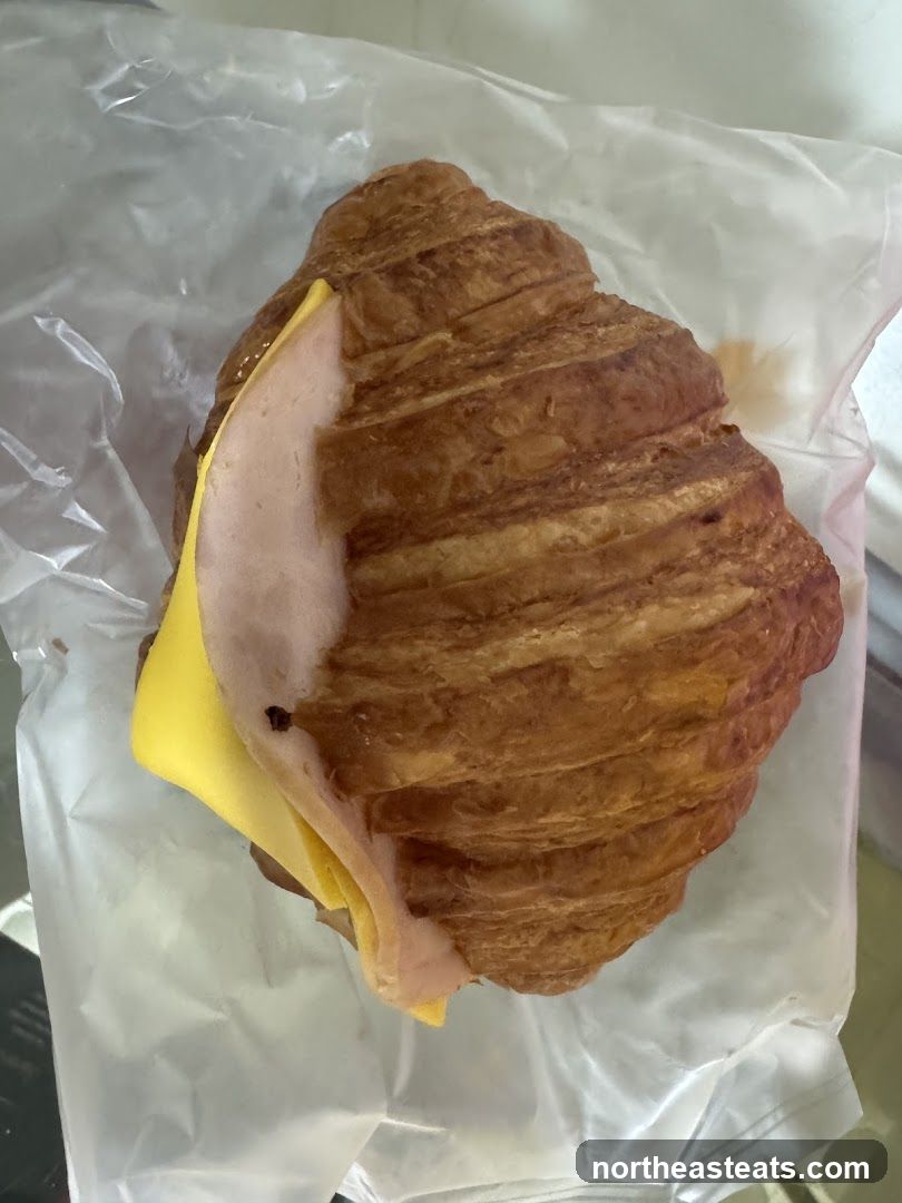 Ham and Cheese Croissant