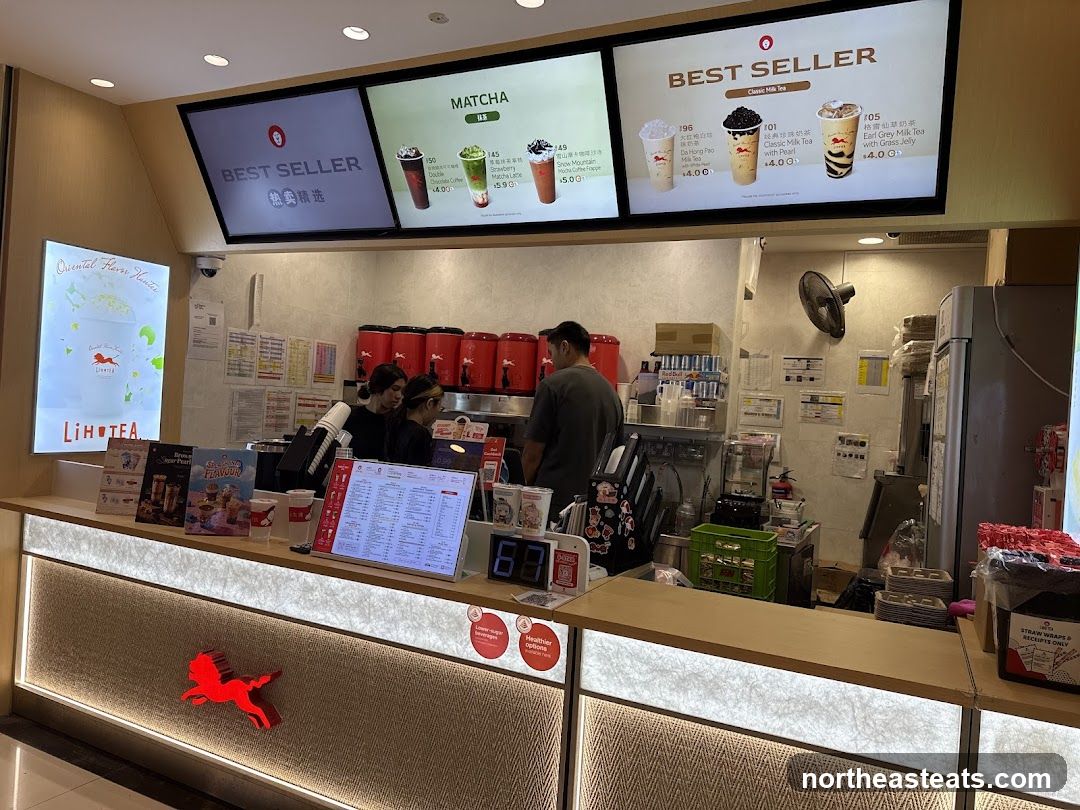 Bubble Tea Shop Counter