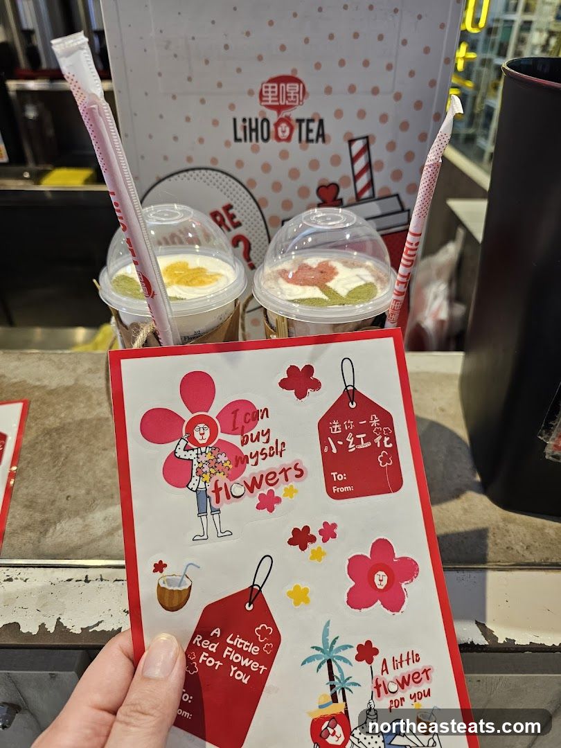 LiHoTea Drinks and Stickers