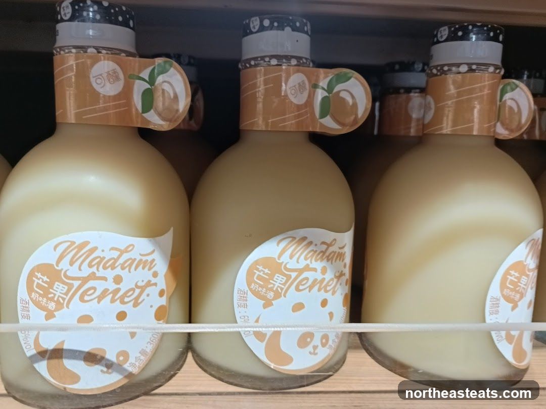 Mango Flavored Wine Bottles