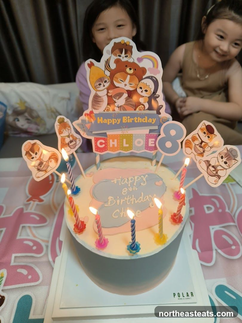 Birthday Cake with Candles