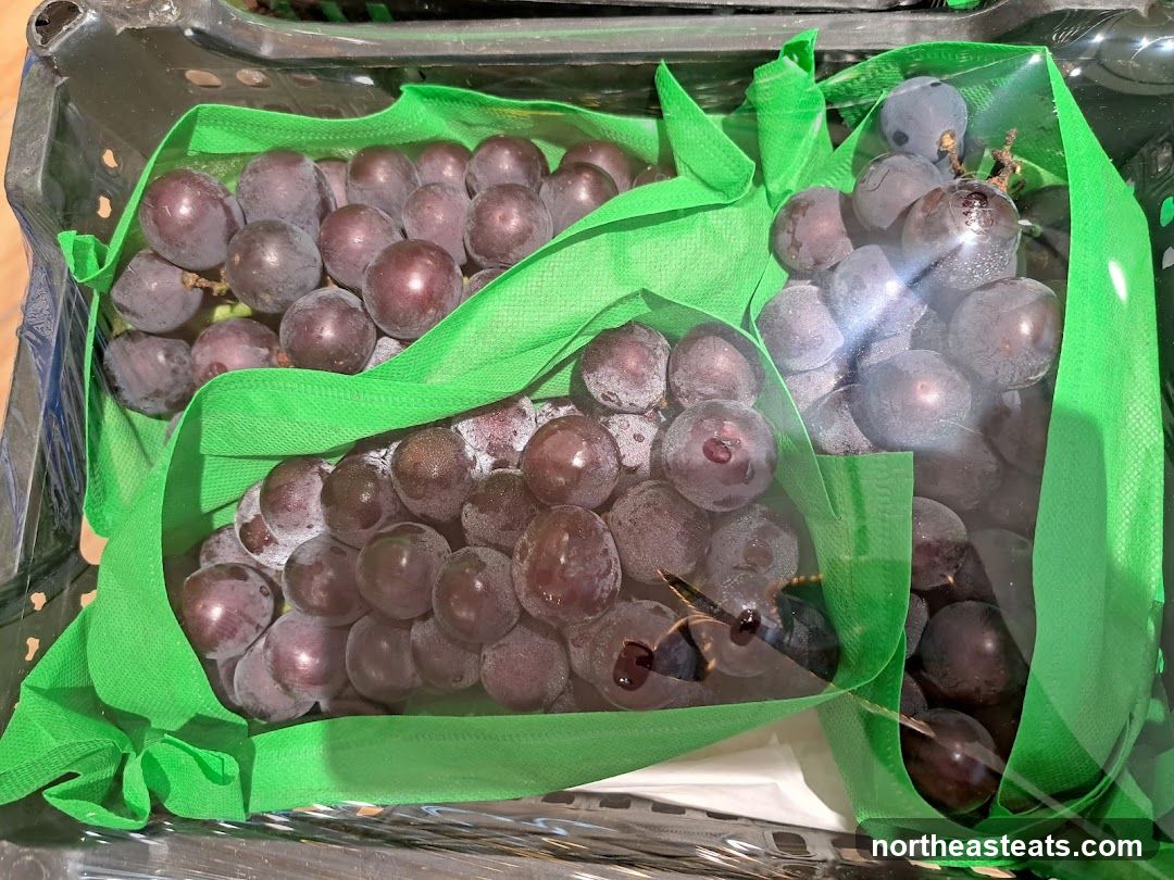Grapes in a Crate