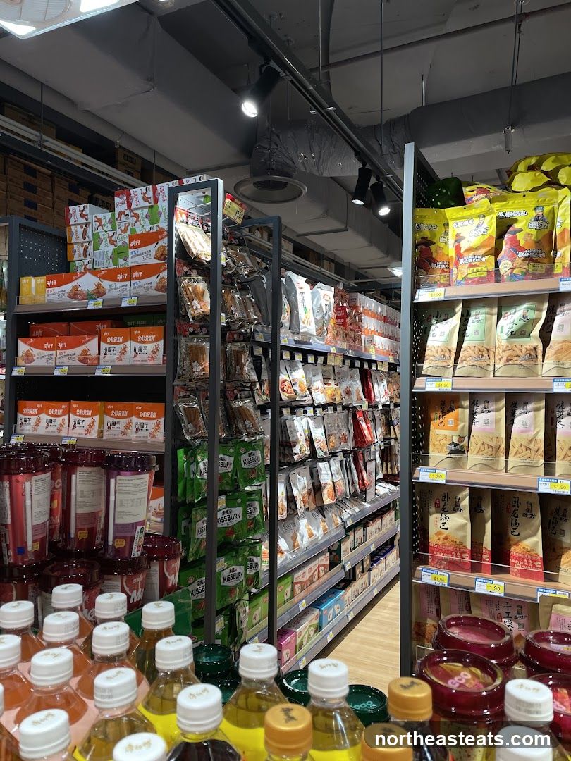 Snack Aisle in a Supermarket
