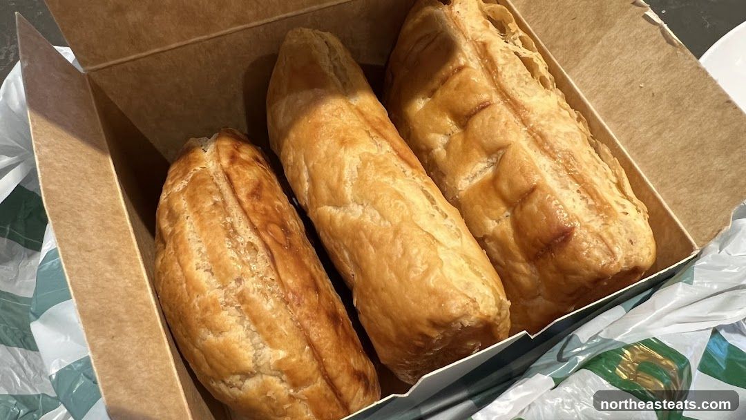 Three Pastries in a Box