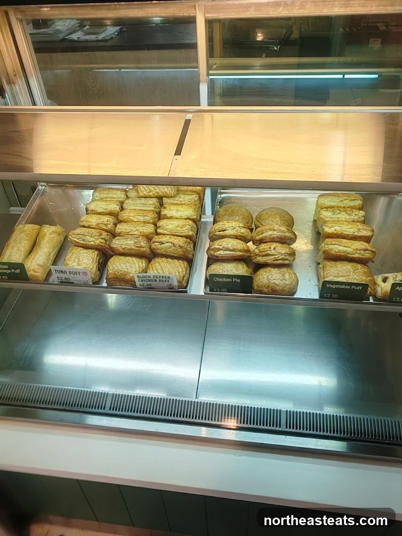 Pies and Pastries Display